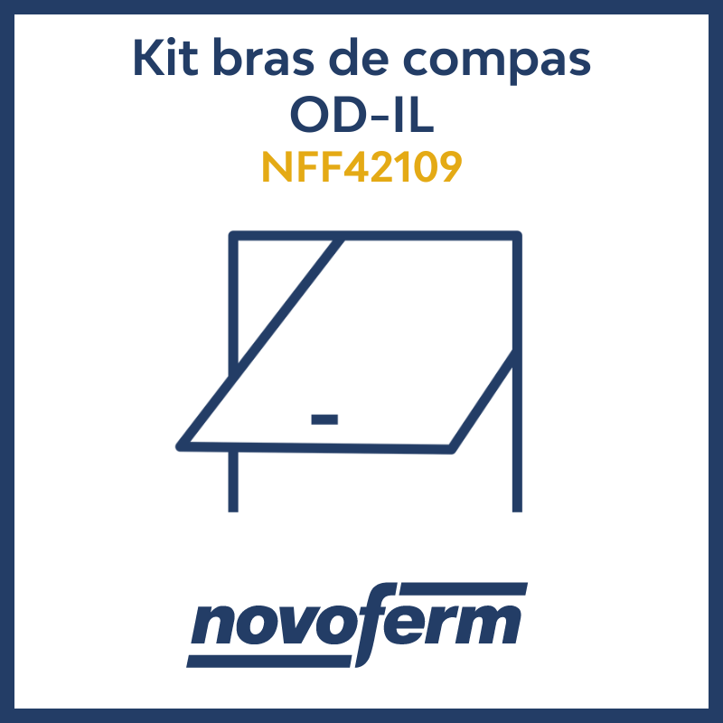 Kit Bras De Compas Novoferm Pour Porte De Garage Basculante Od Il Nff