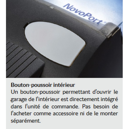 Bouton poussoir moteur Novoporte Novoferm NFF19130