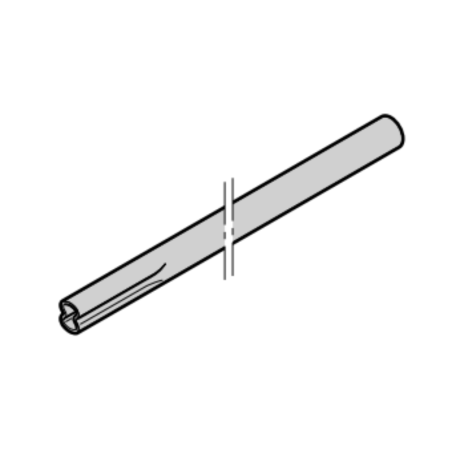 Arbre à ressorts de torsion Hörmann pour portes sectionnelles série 40