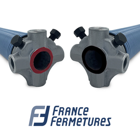 Ressorts de torsion pour portes de garage sectionnelles France Fermetures