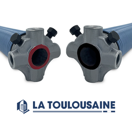 Ressorts de Torsion pour Porte de Garage sectionnelle La Toulousaine