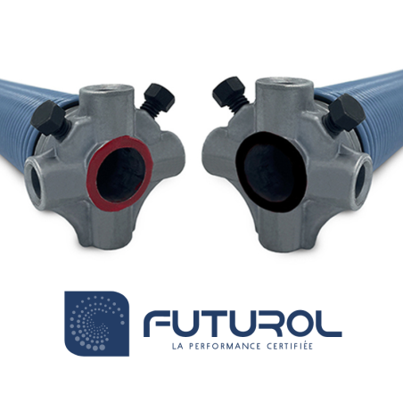 Ressorts de torsion pour portes de garage sectionnelles Futurol