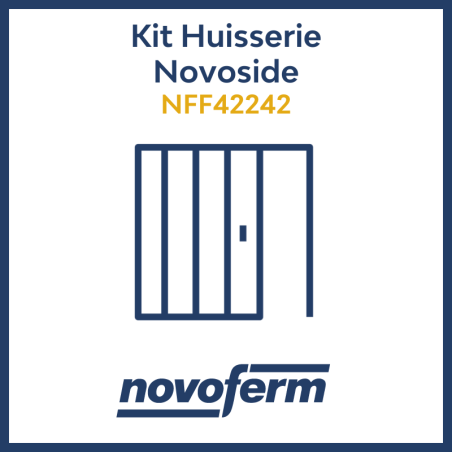 kit huisserie porte de garage coulissante Novoside Novoferm NFF42242