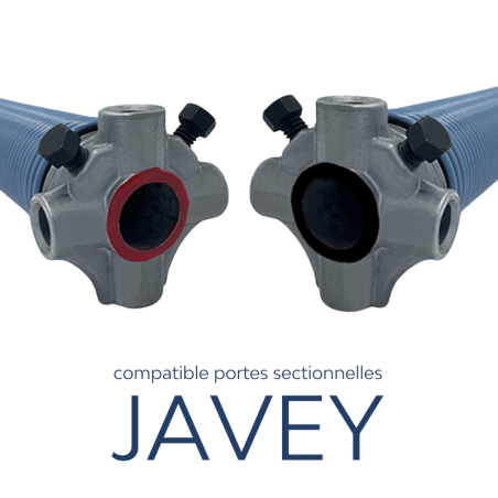 Ressorts de Torsion pour portes de garage sectionnelles Javey