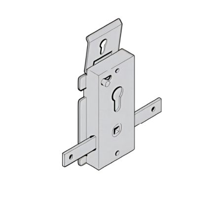 Serrure Hörmann avec cylindre longueur 40mm pour portes de garage basculantes