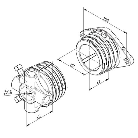 mesure d'un mandrins pour ressort Øint 51 mm pour porte de garage f537