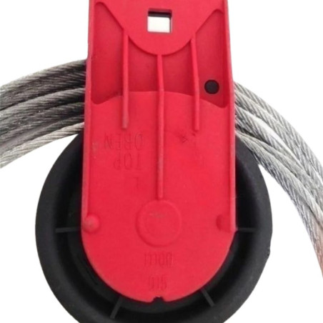 -18A- 2 Cables avec poulie longueur  2950 mm 10810001