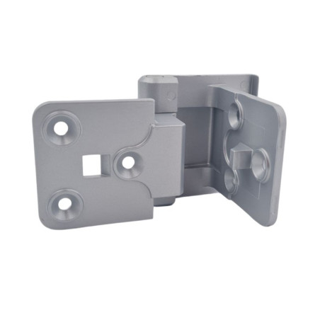 Charnière portillon Argent Novoferm pour portes de garage sectionnelles Iso 45 NL1530200