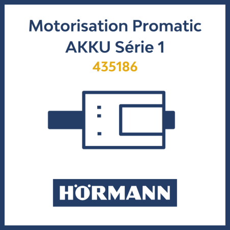 Motorisation de remplacement Hörmann Promatic Akku Série 1