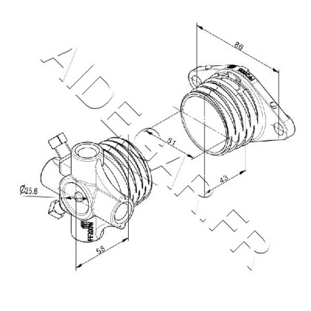 Mandrins pour ressort Øint 51 mm