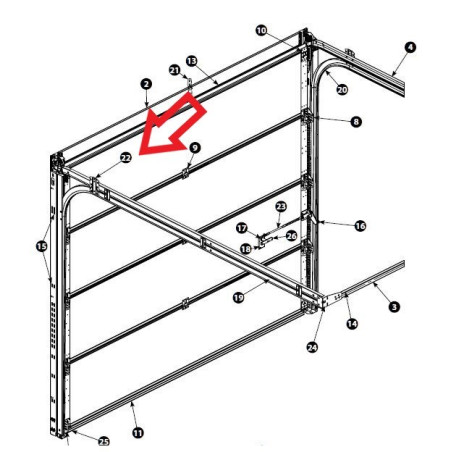 KIT PATTES DE MAINTIEN HORIZONTAL