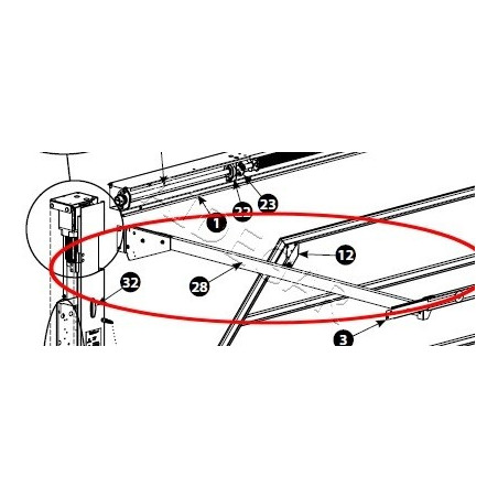 Rails horizontaux