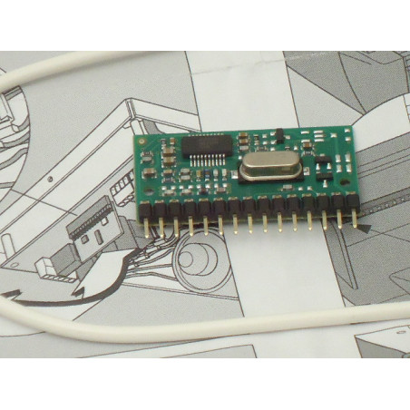 Recepteur télécommandes interne de motorisation Novoferm NFF11673