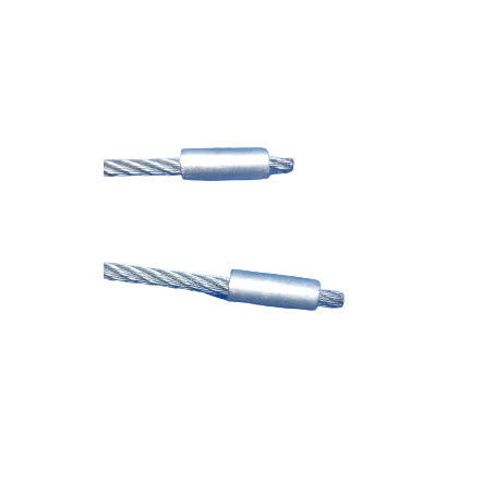 Cable double pour porte sectionnelle