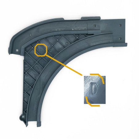 Cintre Courbe Droit De Rail Novoferm NFF42025