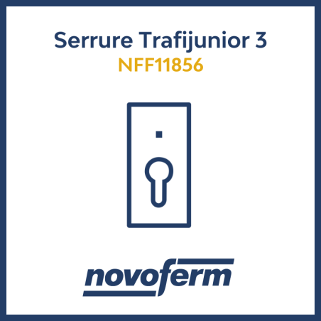 Serrure Trafijunior Garage Novoferm NFF11856