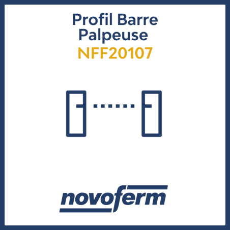 Profil Barre Palpeuse_Novoferm_NFF20107