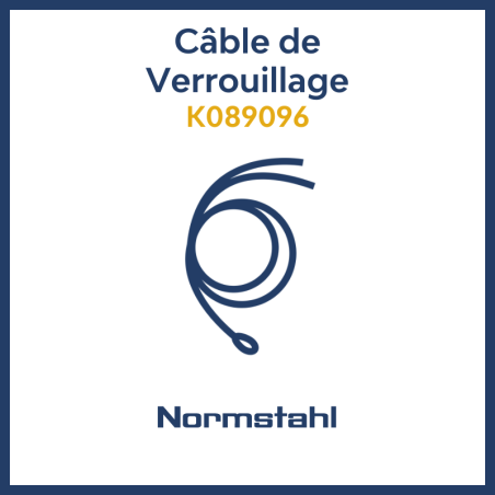 Câble de Verrouillage manuel_Garage_Normstahl_K089096