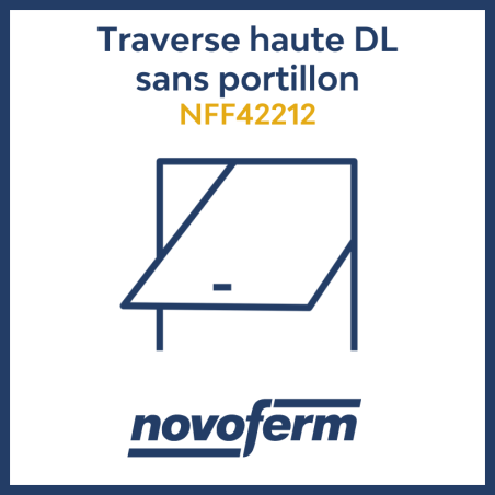 Traverse haute DL sans portillon_basculante_Novoferm_NFF42212