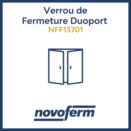 Verrou de Fermeture Duoport_battantes_Novoferm_NFF13701