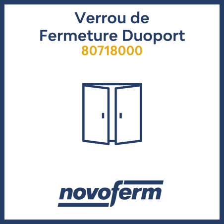 Verrou de Fermeture Duoport_battantes_Novoferm_80718000