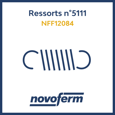 Ressorts traction n° 5111 garage Novoferm NFF12084