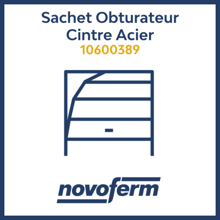 Sachet Obturateur Cintre Acier_garage_Novoferm_10600389