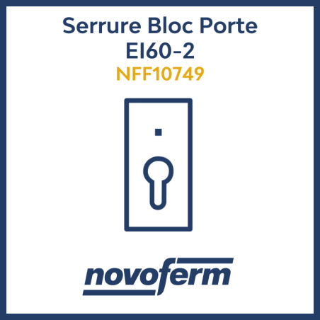 serrure bloc porte novoferm nff10749