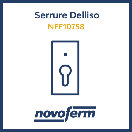 serrure porte garage basculante delliso novoferm nff10758