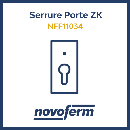 serrure tirant droit porte ZK Novoferm NFF11034