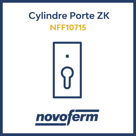 Cylindre pour porte ZK Novoferm NFF10715