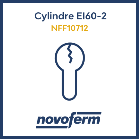 cylindre pour porte ei 60-2 novoferm