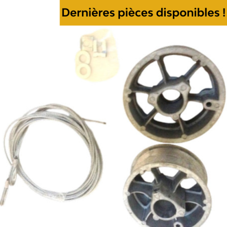 Tambours et câbles portes de garage sectionnelles Novoferm NFF42029