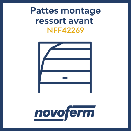 Pattes montage ressort avant_garage_Novoferm_NFF42269