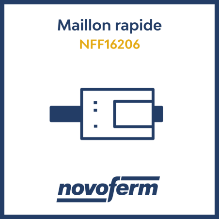 Maillon rapide_garage_Novoferm_NFF16206