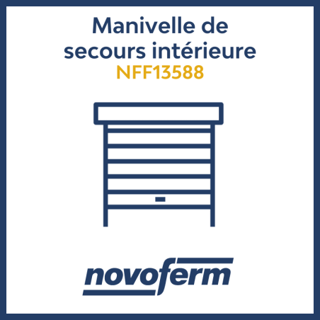 Manivelle de secours intérieure_enroulables_Novoferm_NFF13588