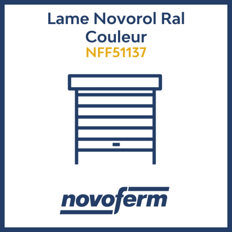 Lame novorol Ral couleur_garage_Novoferm_NFF51137