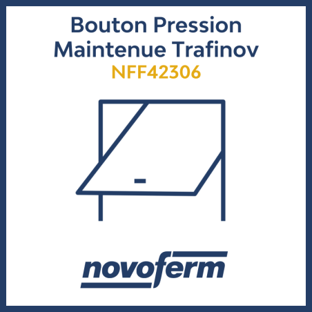 bouton pression maintenue parking trafinov novoferm nff42306