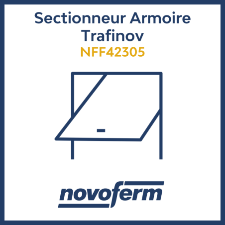 sectionneur armoire parking trafinov novoferm