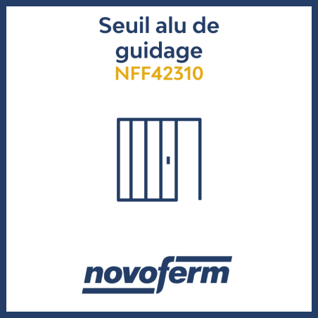 Seuil alu de guidage_latérales_Novoferm_NFF42310