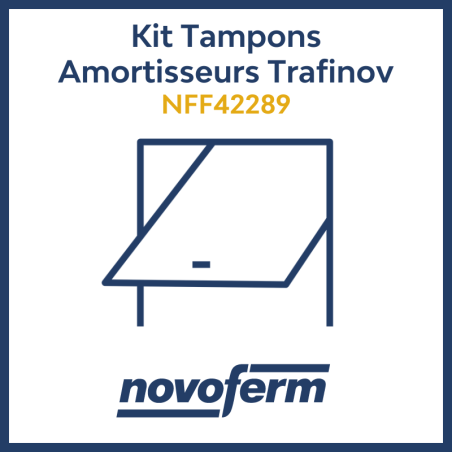 Kit Tampons Amortisseurs pour portes de parking Trafinov  Novoferm NFF42289