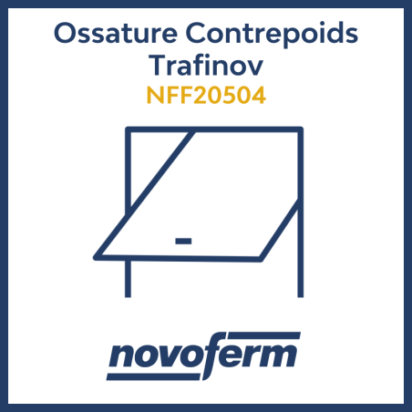 ossature contrepoids parking trafinov novoferm nff20504