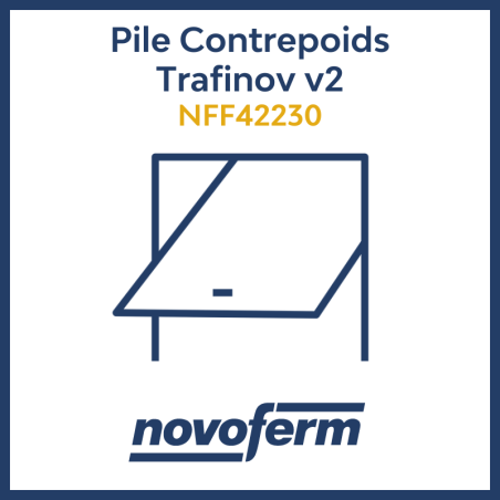 Pile contrepoids porte parking novoferm trafinov v2