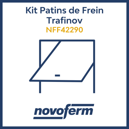 patins freins parking trafinov novoferm nff42290