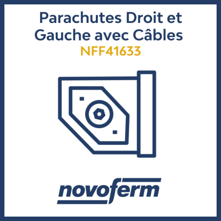 parachutes avec câbles parking Novoferm nff41633