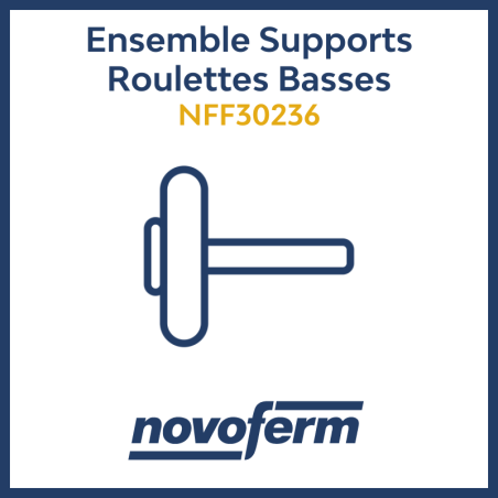 supports roulettes basses parking trafijunior novoferm nff30236