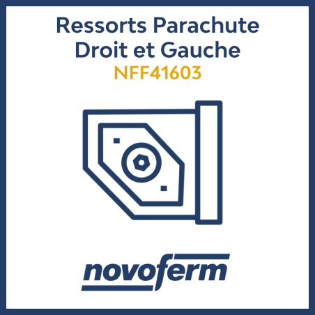 ressorts parachute droite et gauche parking novoferm nff41603